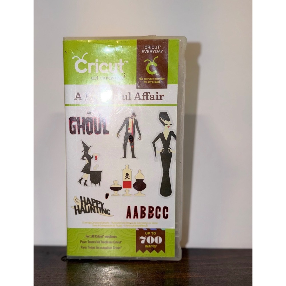 Cricut Everyday Art Cartridge A Frightful Affair Halloween 700 Images 2001756